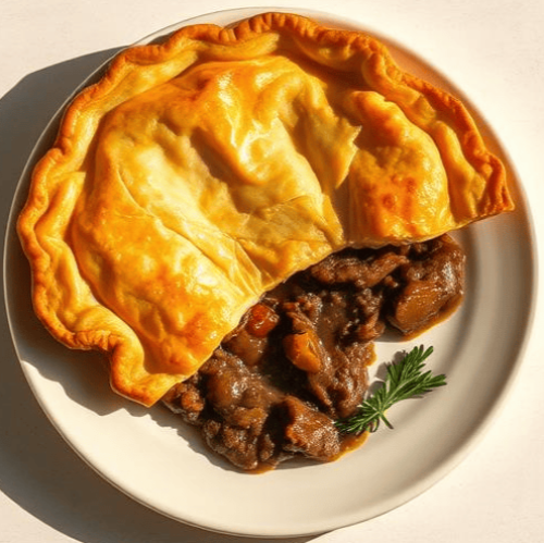 Homemade Steak Pie 