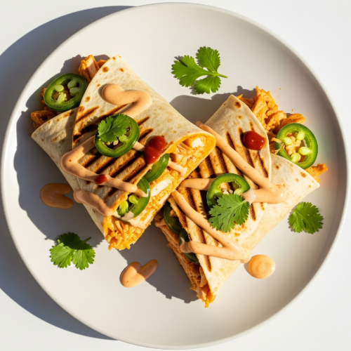 Spicy Chicken, Jalapeno & Cheese Wrap 