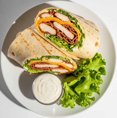 Chicken Bacon & Cheese Wrap 