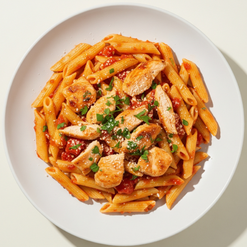 Penne Pollo Arrabbiatta 